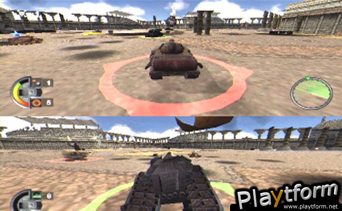 World Destruction League: Thunder Tanks (PlayStation 2)