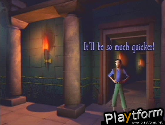 Gold and Glory:  The Road to El Dorado (PlayStation)