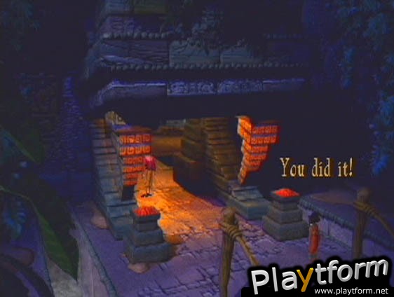 Gold and Glory:  The Road to El Dorado (PlayStation)