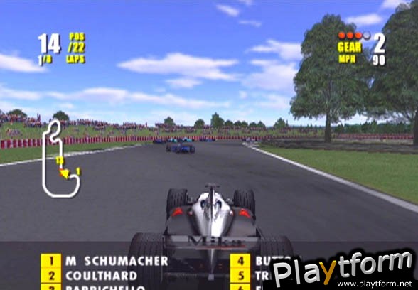 F1 Championship Season 2000 (PlayStation 2)