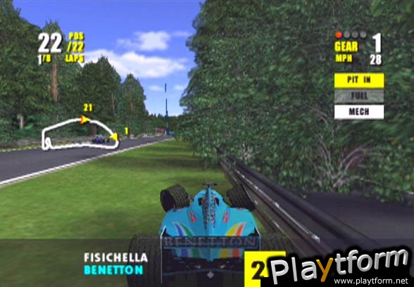 F1 Championship Season 2000 (PlayStation 2)