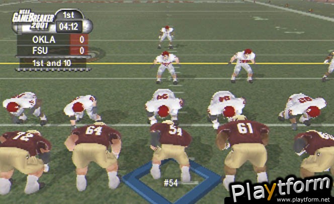 NCAA GameBreaker 2001 (PlayStation 2)