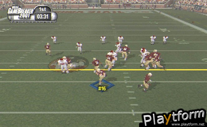 NCAA GameBreaker 2001 (PlayStation 2)