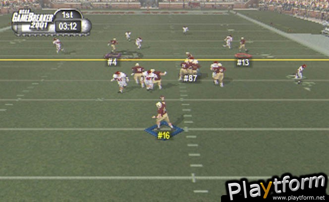 NCAA GameBreaker 2001 (PlayStation 2)