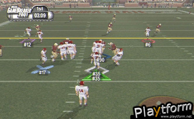 NCAA GameBreaker 2001 (PlayStation 2)