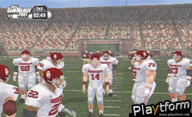 NCAA GameBreaker 2001 (PlayStation 2)