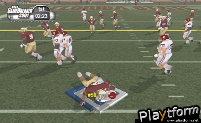 NCAA GameBreaker 2001 (PlayStation 2)