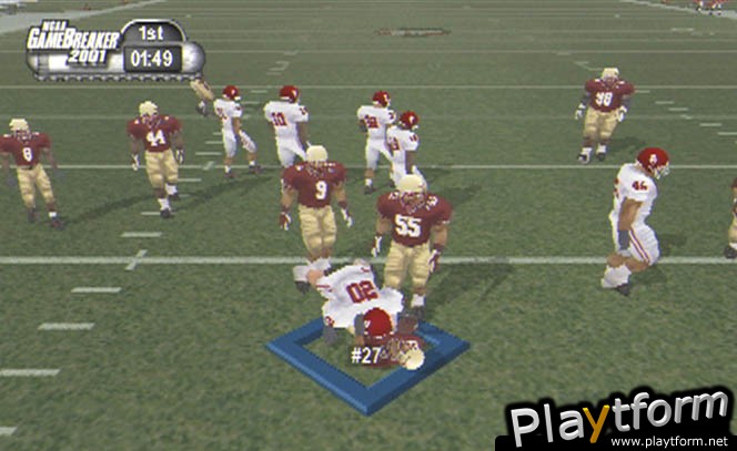 NCAA GameBreaker 2001 (PlayStation 2)