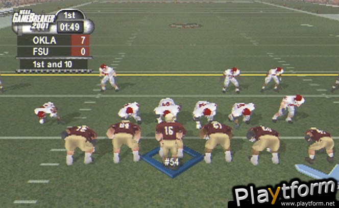 NCAA GameBreaker 2001 (PlayStation 2)