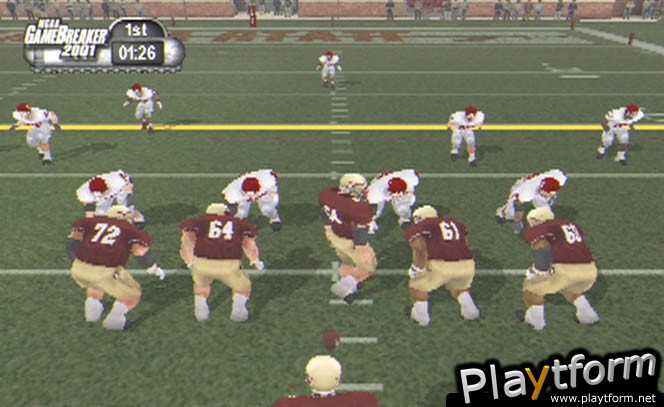 NCAA GameBreaker 2001 (PlayStation 2)