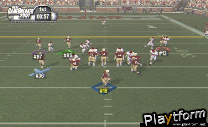 NCAA GameBreaker 2001 (PlayStation 2)