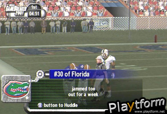 NCAA GameBreaker 2001 (PlayStation 2)