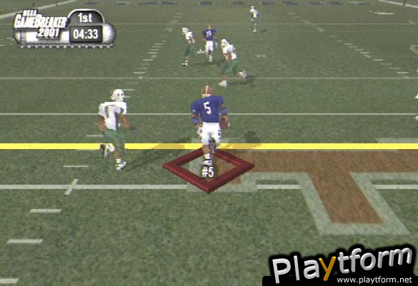 NCAA GameBreaker 2001 (PlayStation 2)