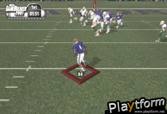 NCAA GameBreaker 2001 (PlayStation 2)