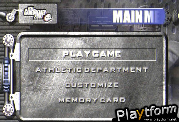 NCAA GameBreaker 2001 (PlayStation 2)