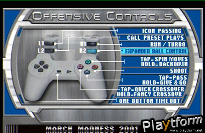 NCAA March Madness 2001 (PlayStation)