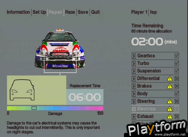 Colin McRae Rally 2.0 (PlayStation)