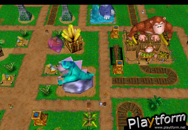 Theme Park Roller Coaster (PlayStation 2)