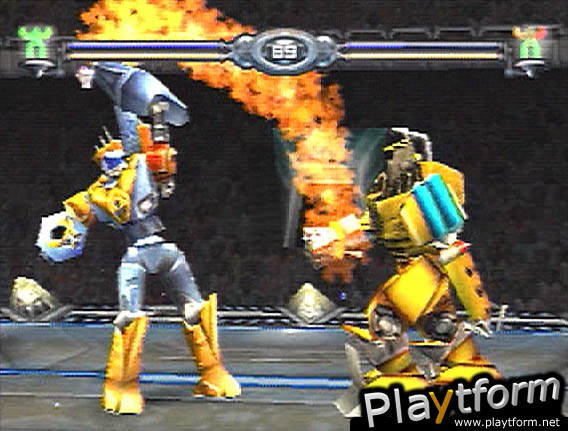 Rock 'Em Sock 'Em Robots Arena (PlayStation)