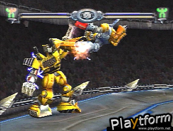 Rock 'Em Sock 'Em Robots Arena (PlayStation)