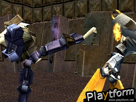 Rock 'Em Sock 'Em Robots Arena (PlayStation)