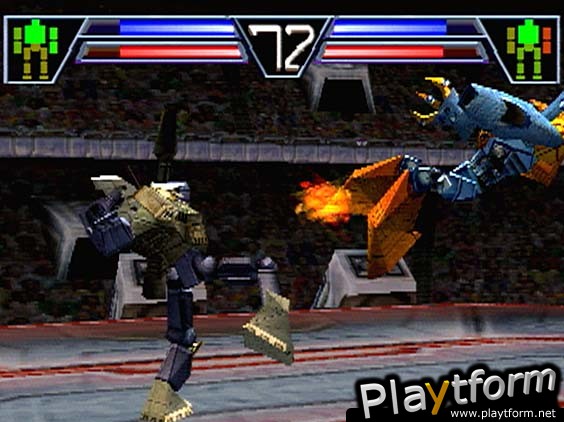 Rock 'Em Sock 'Em Robots Arena (PlayStation)
