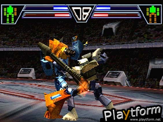Rock 'Em Sock 'Em Robots Arena (PlayStation)