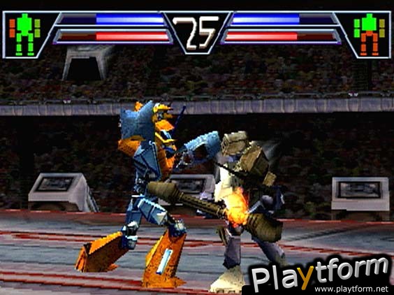 Rock 'Em Sock 'Em Robots Arena (PlayStation)