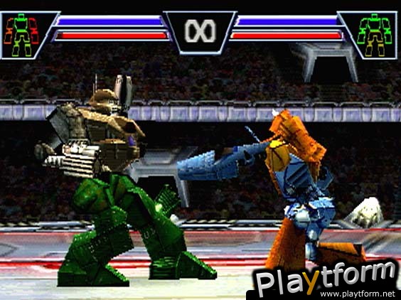 Rock 'Em Sock 'Em Robots Arena (PlayStation)