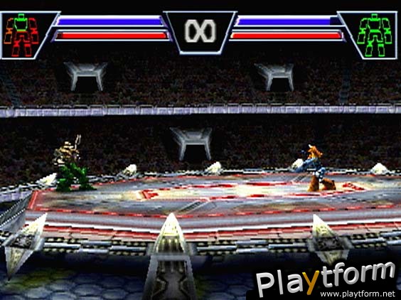 Rock 'Em Sock 'Em Robots Arena (PlayStation)
