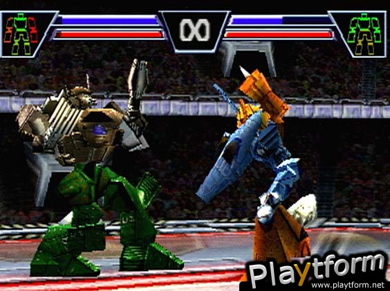 Rock 'Em Sock 'Em Robots Arena (PlayStation)