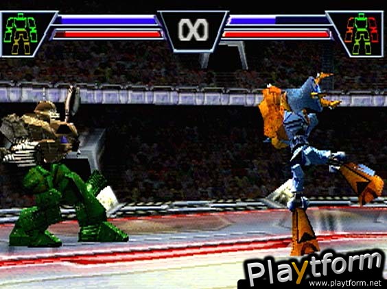 Rock 'Em Sock 'Em Robots Arena (PlayStation)