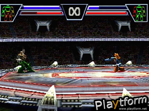 Rock 'Em Sock 'Em Robots Arena (PlayStation)
