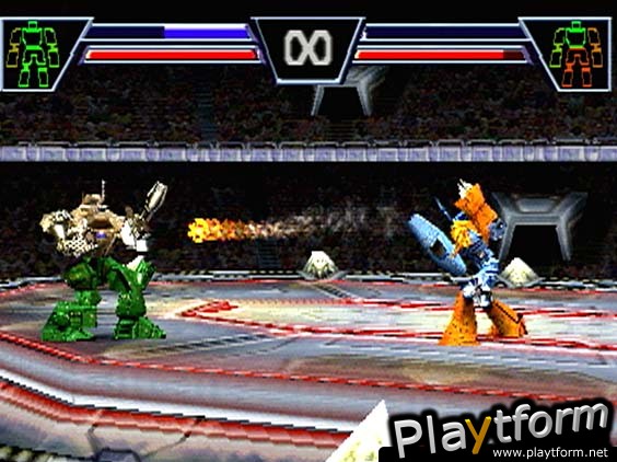 Rock 'Em Sock 'Em Robots Arena (PlayStation)