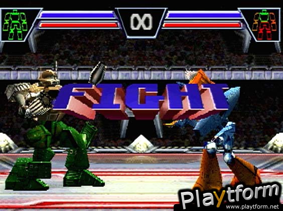 Rock 'Em Sock 'Em Robots Arena (PlayStation)