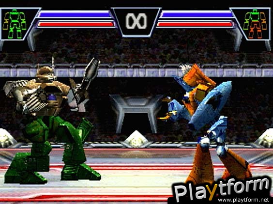 Rock 'Em Sock 'Em Robots Arena (PlayStation)