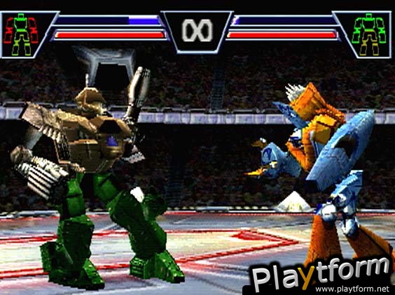 Rock 'Em Sock 'Em Robots Arena (PlayStation)