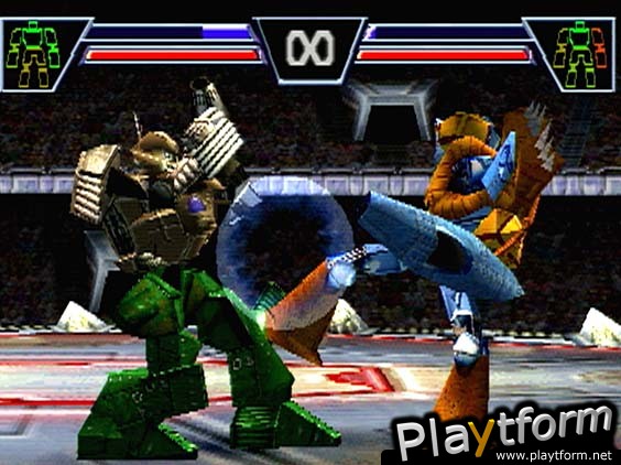 Rock 'Em Sock 'Em Robots Arena (PlayStation)