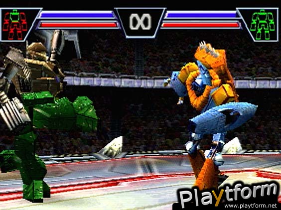 Rock 'Em Sock 'Em Robots Arena (PlayStation)