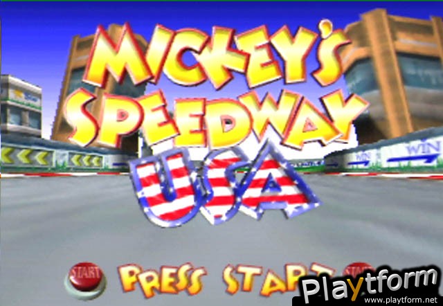 Mickey's Speedway USA (Nintendo 64)
