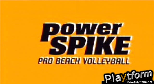 Power Spike Pro Beach Volleyball (PlayStation)