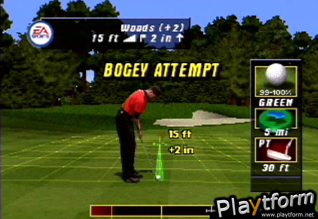 Tiger Woods PGA Tour Golf (PlayStation)