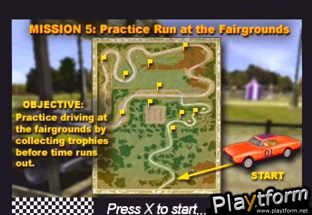 The Dukes of Hazzard II: Daisy Dukes It Out (PlayStation)
