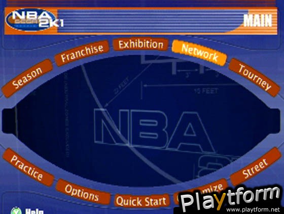 NBA 2K1 (Dreamcast)