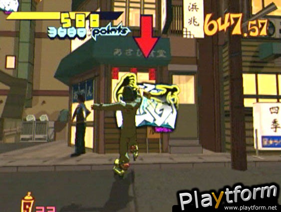 Jet Grind Radio (Dreamcast)