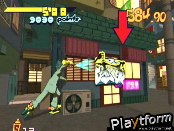 Jet Grind Radio (Dreamcast)