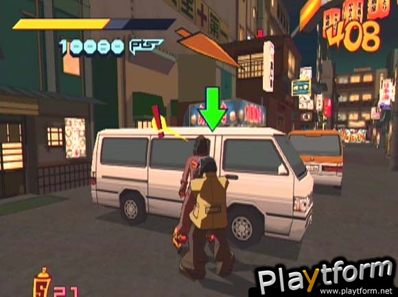 Jet Grind Radio (Dreamcast)