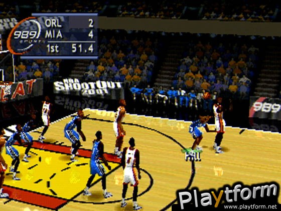 NBA ShootOut 2001 (PlayStation)