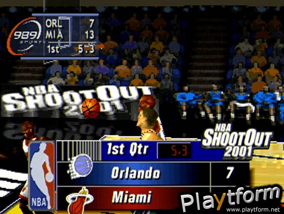 NBA ShootOut 2001 (PlayStation)