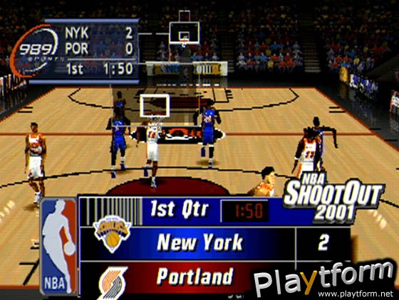 NBA ShootOut 2001 (PlayStation)